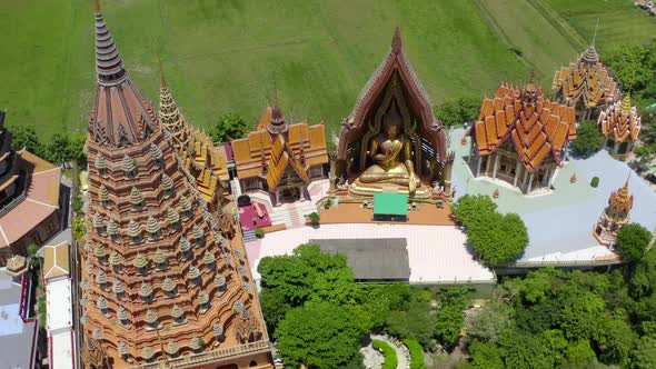 Wat Tham Khao Noi and Wat Tham Sua in Kanchanaburi Thailand