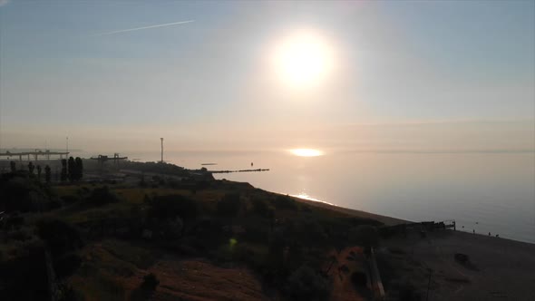 A beautiful morning on the beach