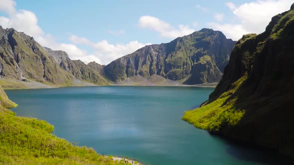 Crater Lake Pinatubo Philippines Luzon