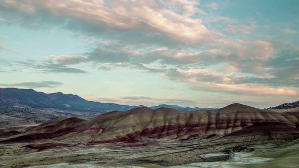 Painted Hills Sunset Time Lapse