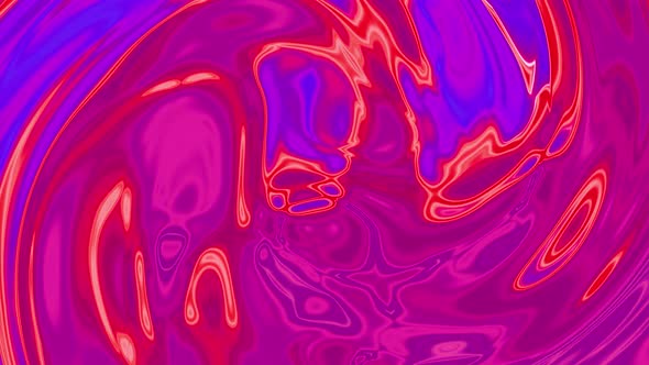 Pink color ink blast. Liquid wavy animation. Abstract shiny liquid background.  Vd 32