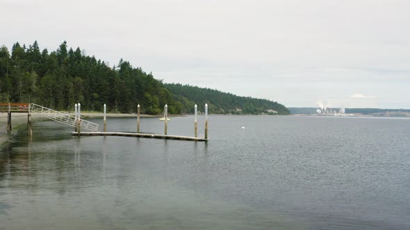 Kala Point Swimming Dock Port Townsend Wa Usa