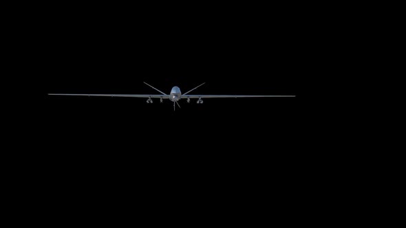 UAV Drone Flying
