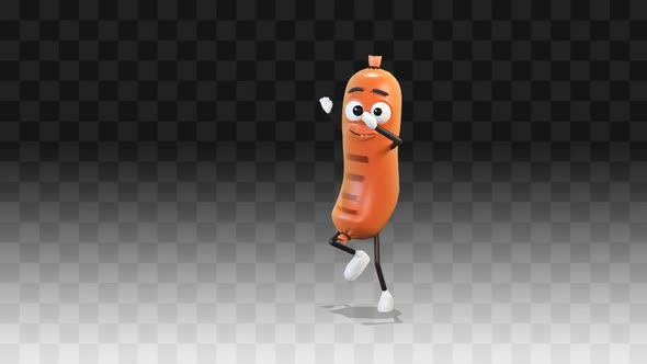 Sausage Dancing A Jumping Dance