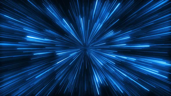 Hyperspace Jump - Line Particles HD