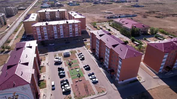 The Small Town of Balkhash is a View From a Drone