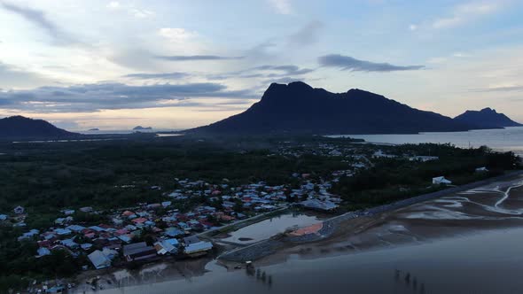 The Beaches at the most southern part of Borneo Island