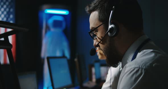 Technicians Working at Their Desks