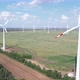 Aerial View of Wind Power Turbine is a Popular Sustainable Renewable Energy Source on Beautiful - VideoHive Item for Sale