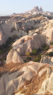 Cappadocia Landscape Aerial View