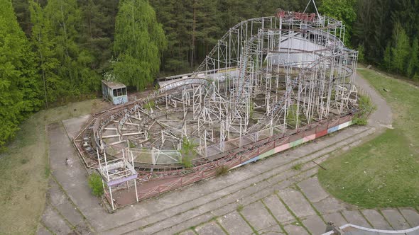 Abandoned Roller Coaster