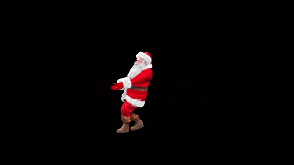 Santa Claus Dancing 4K