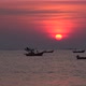 Ocean sunset and fishing boats. - VideoHive Item for Sale