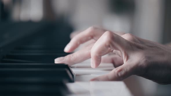 Playing On The Piano