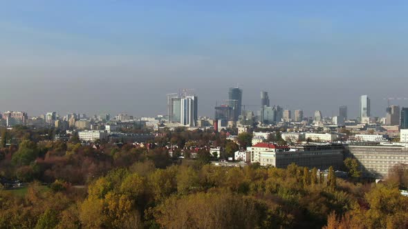 Warsaw fights smog with traffic limits, parking fees and prohibition of coal heaters