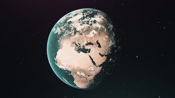 Turkey Ankara City  Cinematic Full Earth Zoom 4K alt