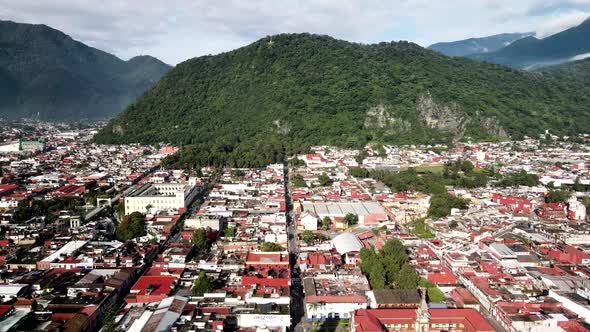 Frontal view of main mountain in Cordoba Veracruz