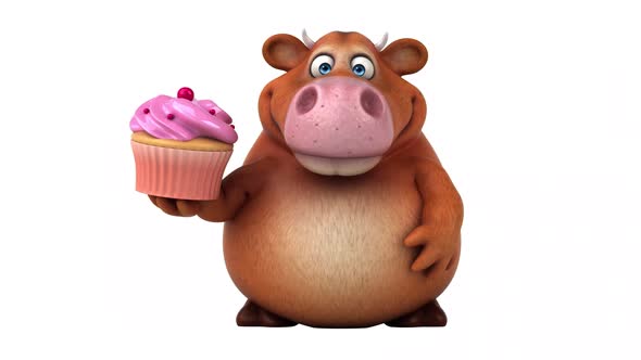 Fun cow - 3D Animation