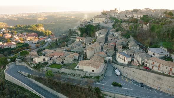 Gerace Hamlet in Calabria