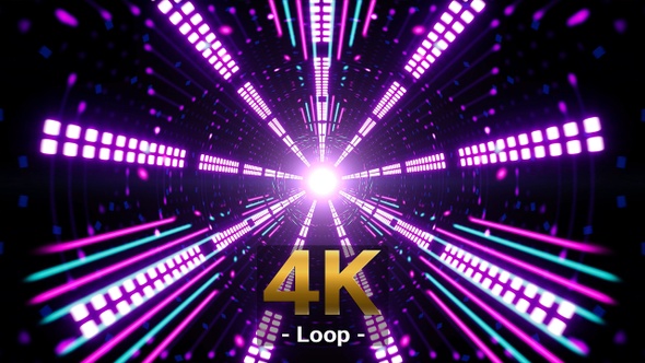 Neon Light Lamp Event Tunnel alt