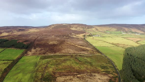 Flying Towards Warren By Greencastle Lough Foyle Magilligan Point Northern Ireland County Donegal