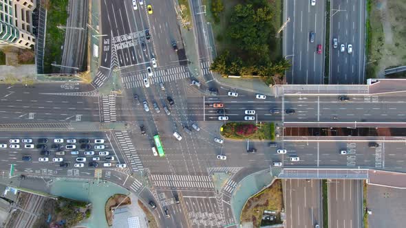 City Intersection Road Traffic