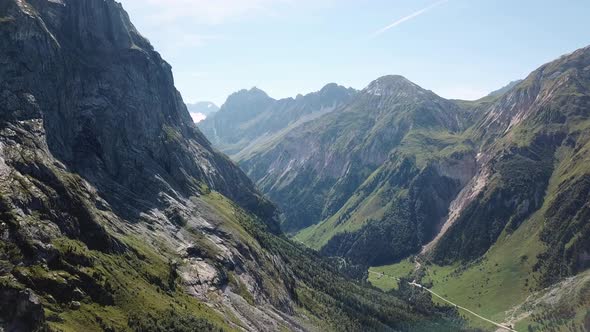 Landscape of Pralognan La Vanoise