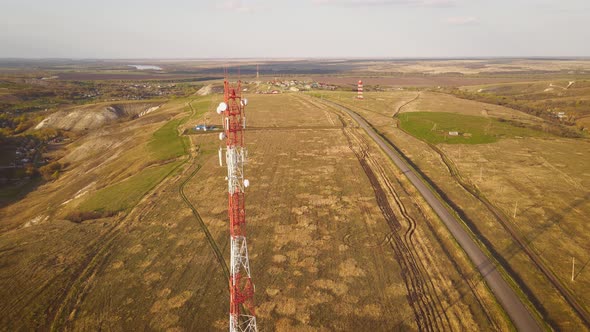 Telecommunication tower 5G