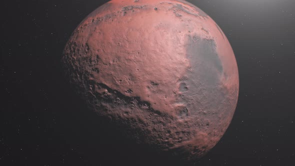 Mars In Deep Space