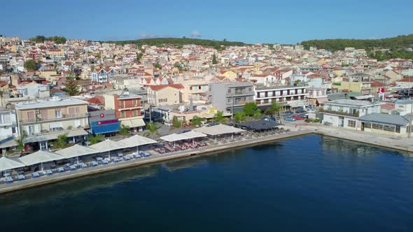 Argostoli (Argostolion), famous city and capital of Cefalonia (Kefalonia) island, Ionian islands, Gr