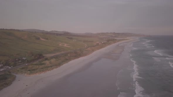 Beautiful beach in New Zealand