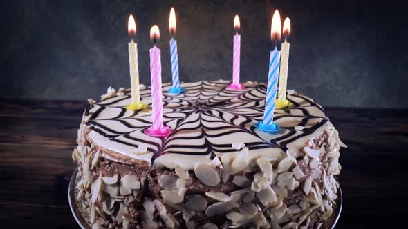 Candles on the Birthday Cake