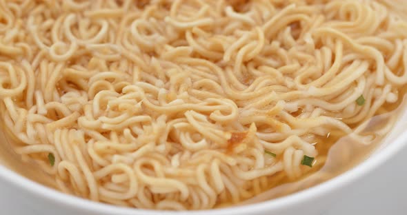 Instant Noodle in Bowl