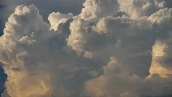 Cloudy sky, southern France