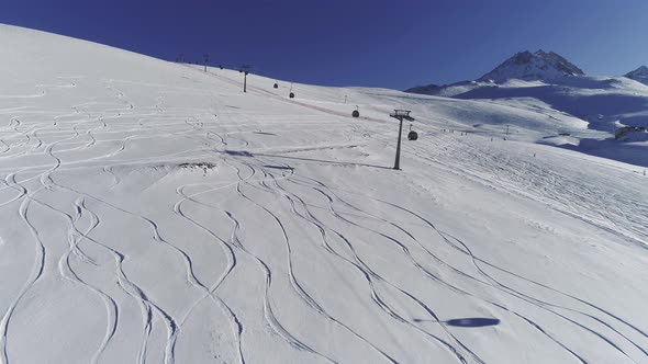 Hill Mountains Ski Lift