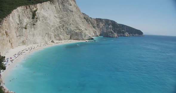 Porto Katsiki Beach in Lefkada Greece