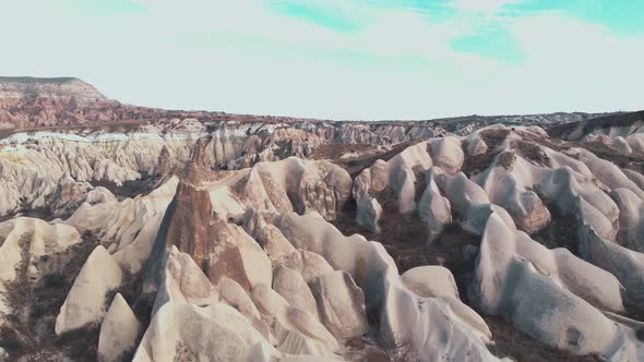 Beautiful mountains of volcanic origin, World Heritage, Cappadocia