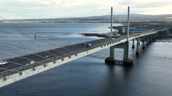 Bridge Crossing From North Kessock to Inverness in Scotland
