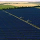 Aerial Top View of a Solar Photovoltaic Panels Power Plant - VideoHive Item for Sale