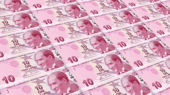 Turkey  Money / 10 Turkish Lira 4K