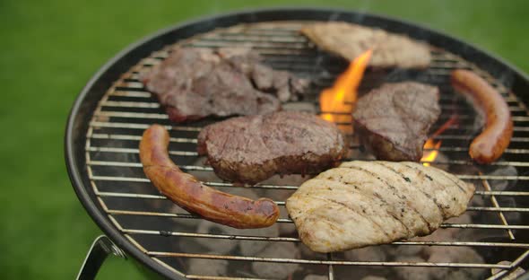 Delicious Food on a Grid