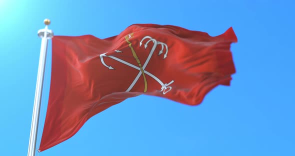 Saint Petersburg City Flag