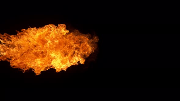 Fire Flame Shooting with High Speed Camera at 1000Fps alt