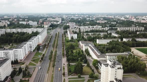 Moscow Avenue In The City Of Vitebsk 11