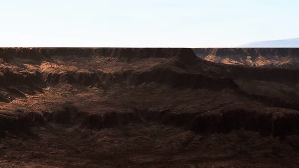 Grand Canyon From the Plane alt