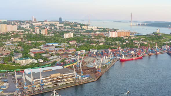 Residential Buildings and Berths of the City of Vladivostok