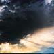 Majestic cloudscape time lapse at sunset with sunbeams - VideoHive Item for Sale