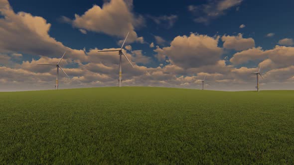 Windmills At Landscape 2K