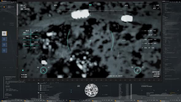 Surveillance technology shooting at combat rival military vehicles with a rocket alt