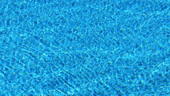 Background of Water in a Swimming Pool